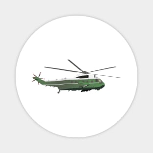 Marine One Helicopter Magnet
